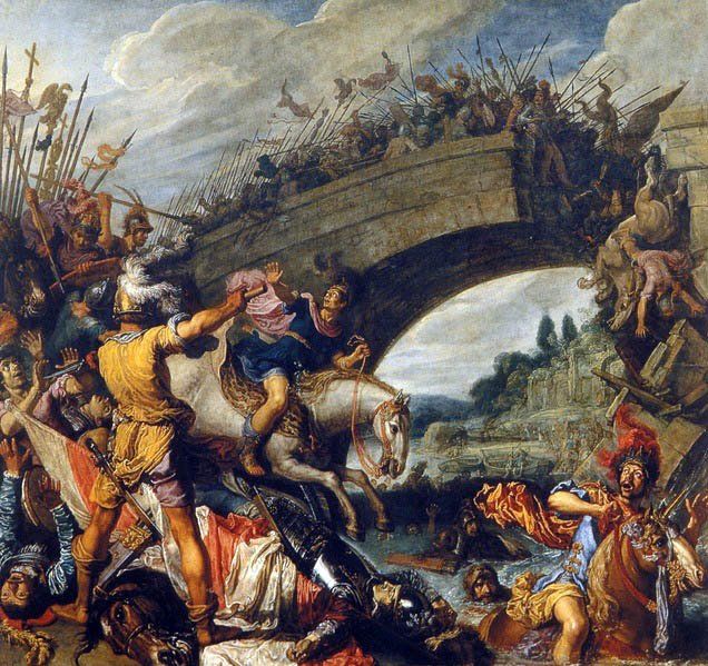 Battle of the Milvian Bridge, 28 October 312 of the Common Era...