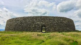 Example of a Celtic Pagan Temple - In Irish mythology and folklore, the Ringfort is said to have been originally built by the Dagda, the primary god of the ancient Irish and celebrated king of the Tuatha Dé Danann. According to the myths, the Dagda erected the fort around the grave of his son Aedh who had been killed through jealousy by Corrgenn, a chieftain from Connacht. Another legend describes Grianán as the hibernation place of Áine/Gráinne, the Celtic Sun Goddess and some believe the site to have been originally built as a Sun Temple. An ancient sundial was found during the excavations of the 1870’s.
